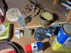 Collection of Items on a Shelf