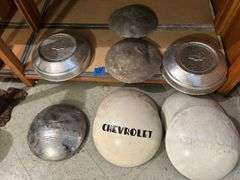 Collection of Hubcaps