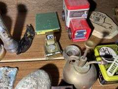 Collection of Items on a Shelf