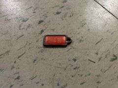 North Dakota Dav Keychain Tag & A Happy Days Tobacco Canister