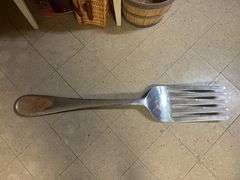 Large Chrome Fork