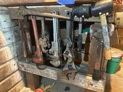 Adjustable Wrenches, Pipe Wrenches, Klein Spud Wrench, & Hammers