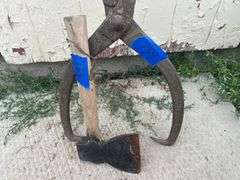 Ice Tongs & Soo Line Hatchet