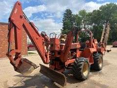 Ditch Witch 7610 4x4 Trencher W/Backhoe, Cable plow & Backfill Blade