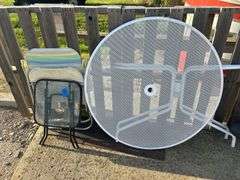 Patio Table, End Table & Chair