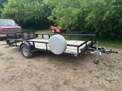 2015 Diamond C 14 Ft Flatbed Trailer