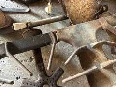 Victor Fan, Car Parts, Horns, & Griswold Stove (Broken)