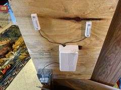 Electric Scissors Display Shelf & Several Lawn  Bag Holders