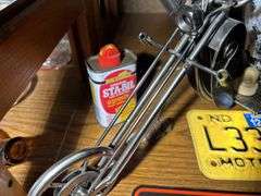 Two Harley-Davidson Signs & Related Motorcycle Themed Items