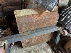 Hand Cart, Rolling Frame, Light Duty Carts, Snowblower Cover Frame, & Stone Boat with Old Sign