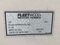 1992 Fleetwood Motorhome Pace Arrow P30