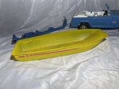 Tonka Jeepster with Trailer