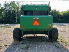 2007 JD 568 Round Baler Megawide Pickup - Net Wrap & Twine
