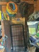 Collapsible Cart, Extention Cords, & Other Cords