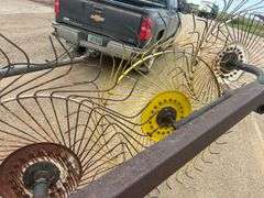 8 Wheel Rake