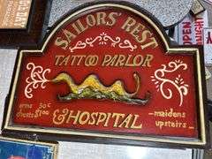 Collection Of Signs - Some Metal, Some Wood
