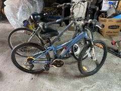 Diamondback (24 Inch) & Nishiki (26 Inch) Mountain Bikes Plus Related Items