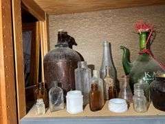 Collection of Bottles & Jars