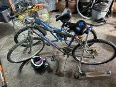 Diamondback (24 Inch) & Nishiki (26 Inch) Mountain Bikes Plus Related Items