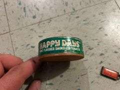 North Dakota Dav Keychain Tag & A Happy Days Tobacco Canister