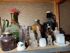 Collection of Bottles & Jars