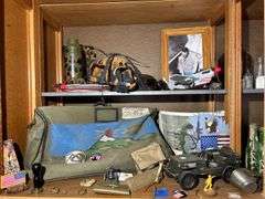 Collection of Military Themed Items