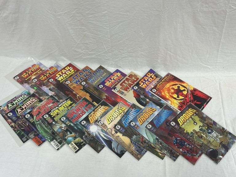 Group of The Dark Horse Star Wars Comic Books