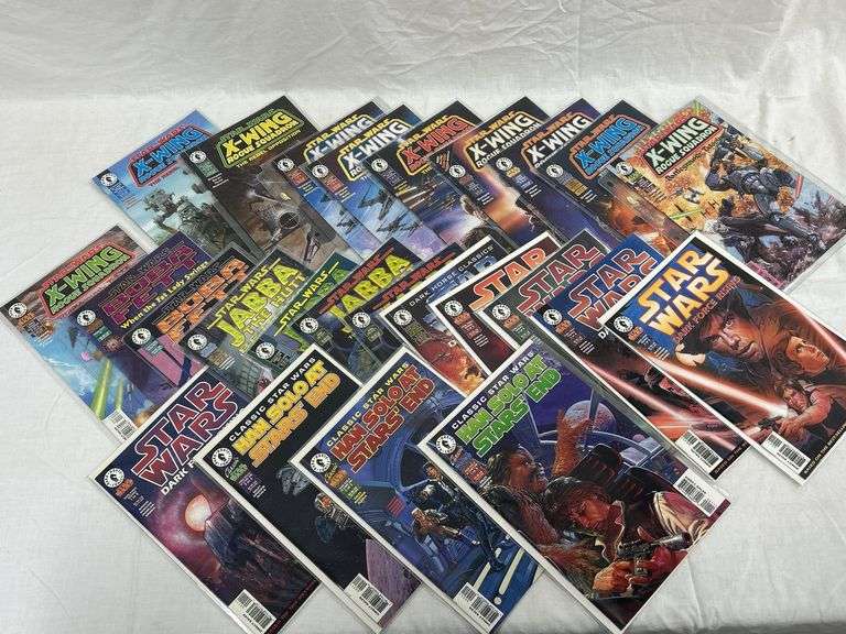 Group of Dark Horse Comics Star Wars Comic Books