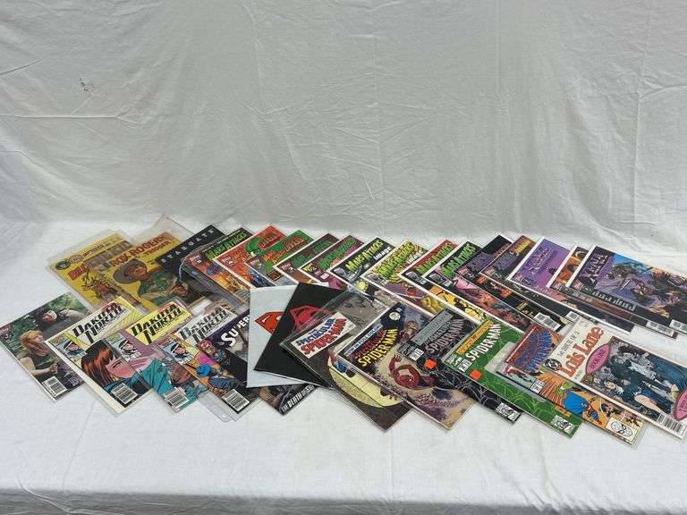 Lot of 28 Comic Books Including Mars Attacks, Xena, Superman, & More