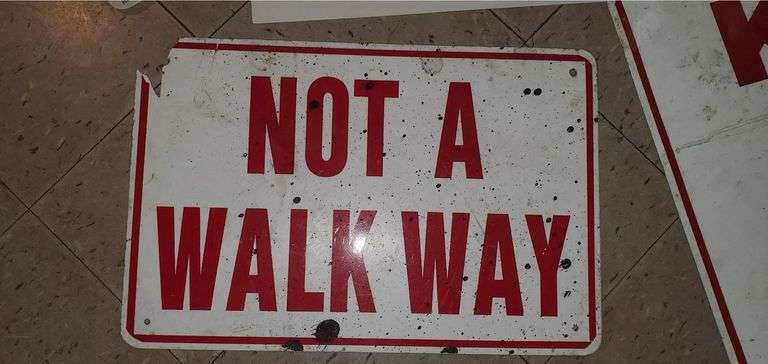 Paper, Metal, & Plastic Signs