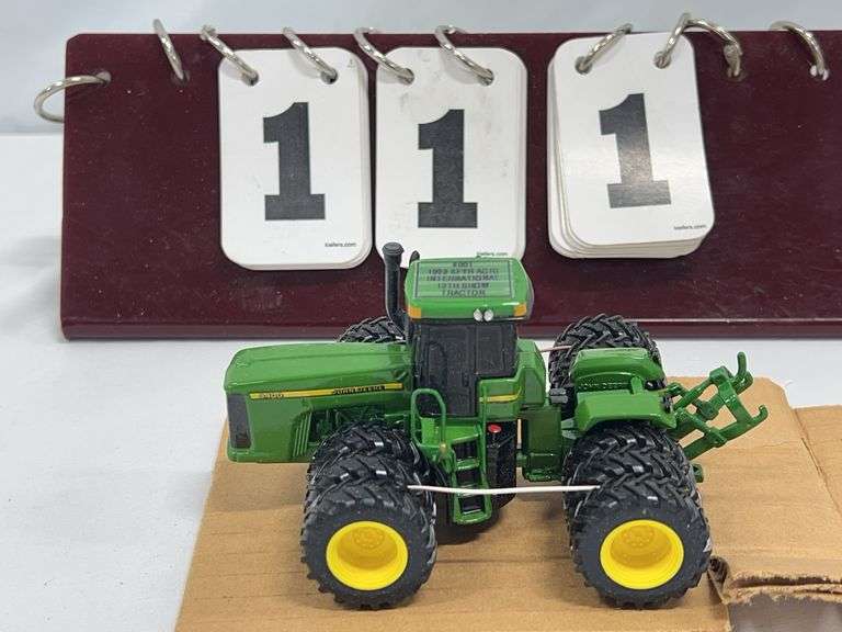 1/64 Scale  1999  ERTL  John Deere 9400 KFYR Agri-International Show Tractor
