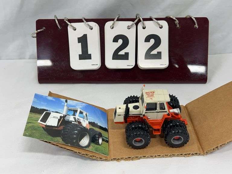 1/64 Scale  2013  ERTL  Case 2670 KFYR Agri-International Show Tractor