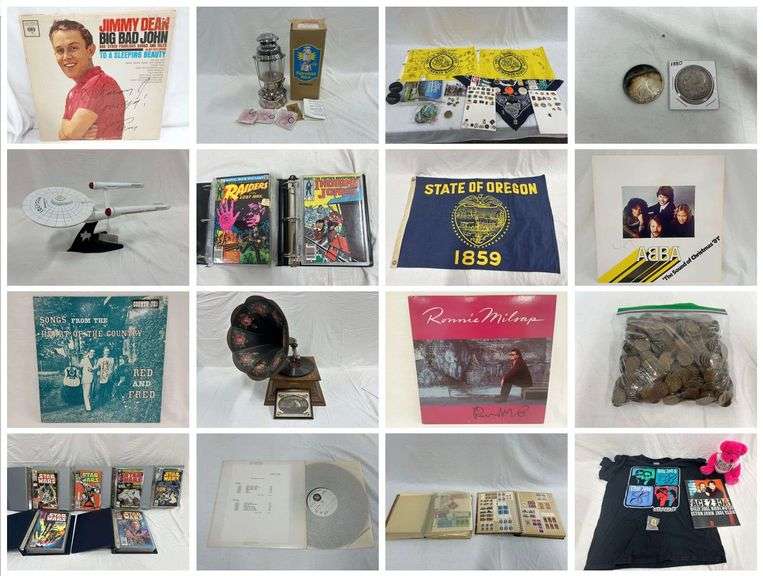 Comics, Star Wars, Star Trek, ABBA, Autographed Memorabilia & Coins