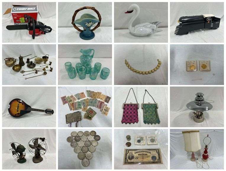 Collectibles, Coins, Sportsman Items & Unique Items