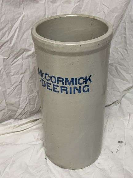 McCormick Deering Lye Crock