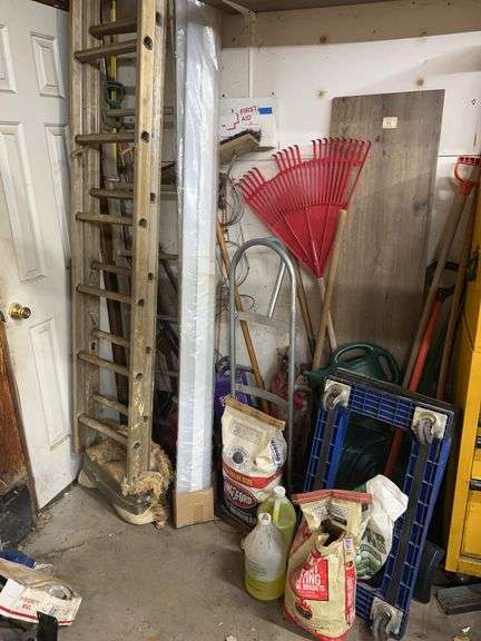 LED Lights, Dolly, Ladder & Miscellaneous Items