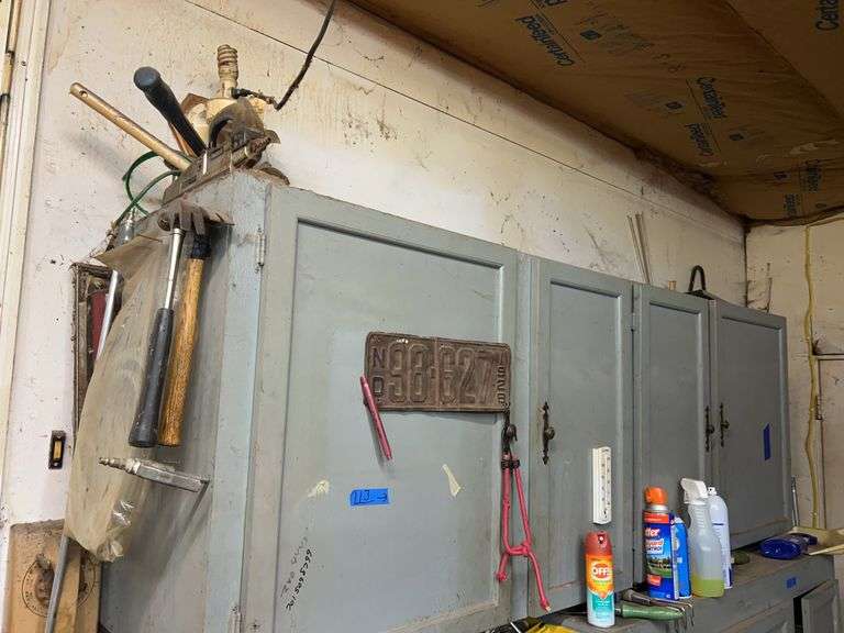 Liquid Contents in Cabinet