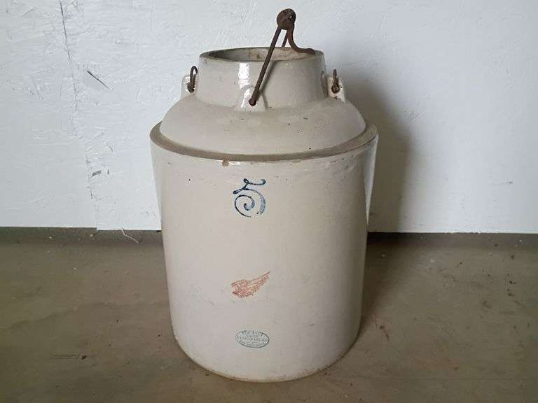 Five gallon Red Wing ball lock jar