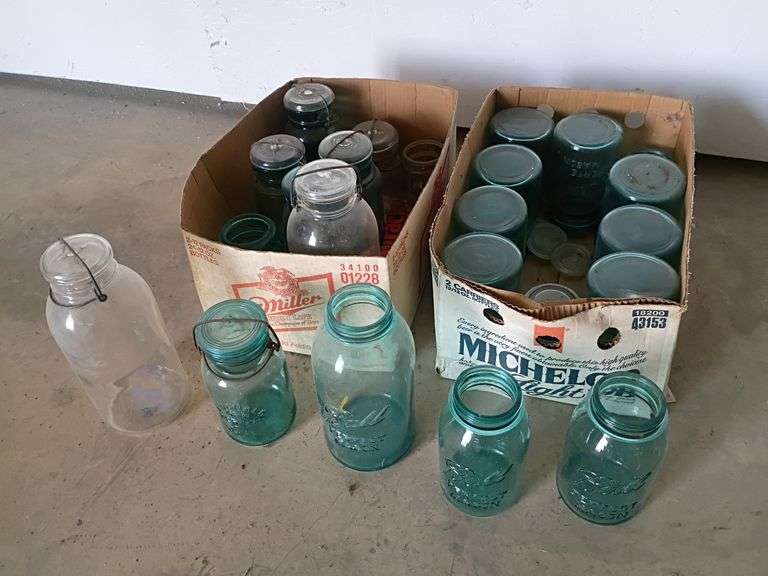 Canning jar collection