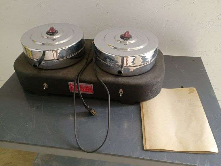 1950s Ray Do-Nut Company doughnut maker machine w/ instructions
