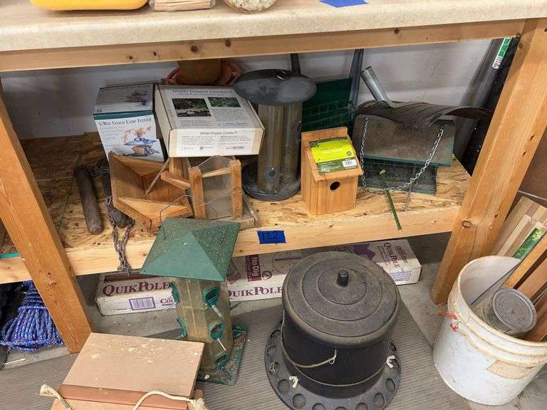 Collection of Bird Feeders & Houses