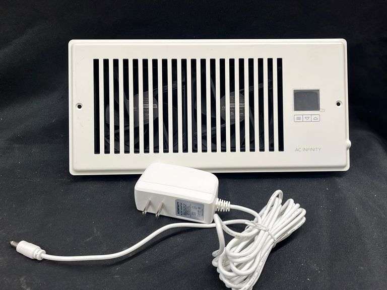 AC INFINITY AIRTAP T4, QUIET REGISTER BOOSTER FAN, WITH THERMOSTAT
