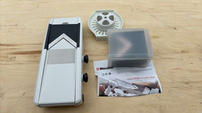 (S) V-PRO 5 BLADE MANDOLINE SLICER