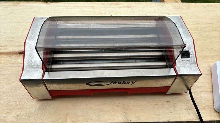 (S) THE CANDERY HOT DOG ROLLER ( WORKS)