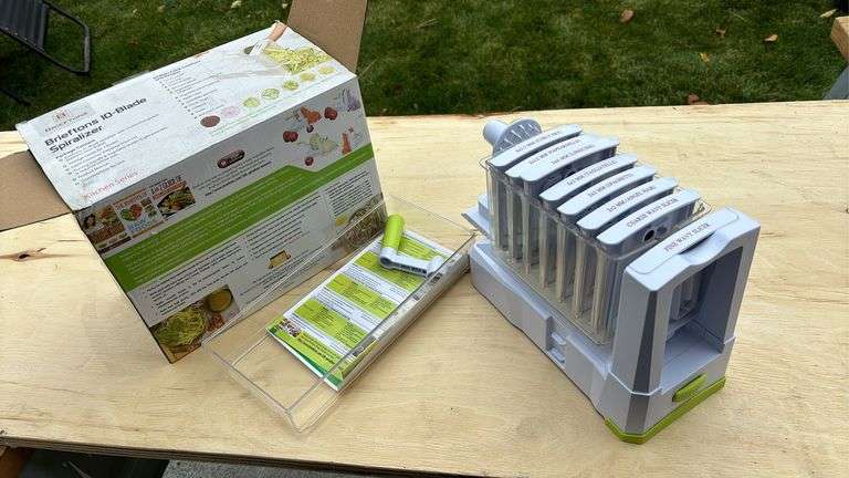 (S) BRIEFTONS 10-BLADE SPIRALIZER