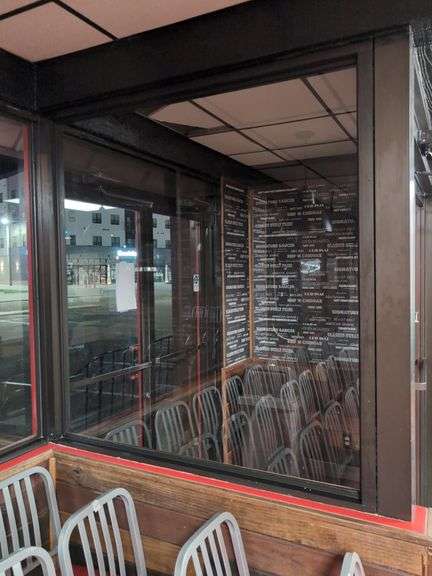 COMM. WINDOW WITH FRAMEWORK (57" X 60")