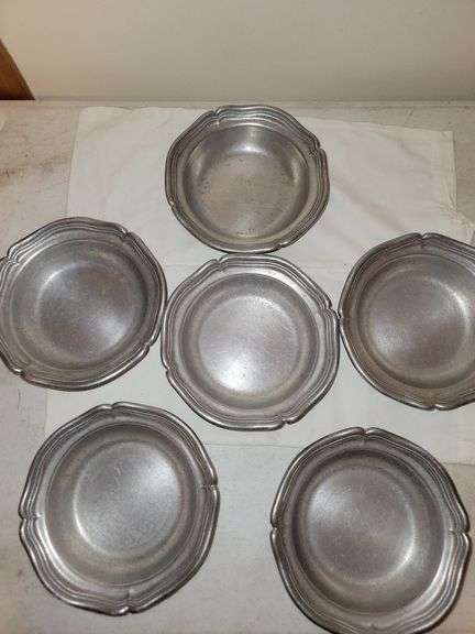 (6) 7" WILTON ARMETALE COLLECTION BOWLS