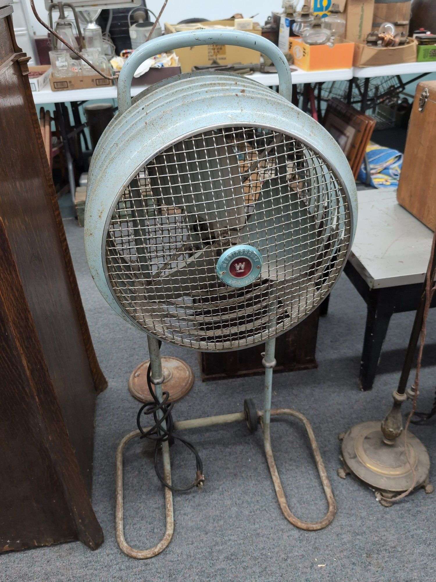 ウェスティングハウス　扇風機　アンティーク　ジャンク アンティーク Westinghouse ウェスティングハウス 扇風機 ローズ