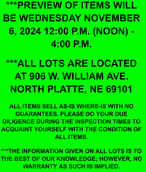 INSPECTION DATE, TIME, & INFORMATION