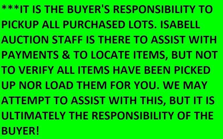 IMPORTANT INFORMATION (PLEASE NOTICE!)